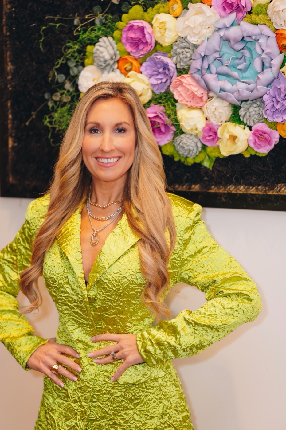 Alissa Meisel posing confidently, representing her transformation journey and dedication to helping women over 40 reclaim their health